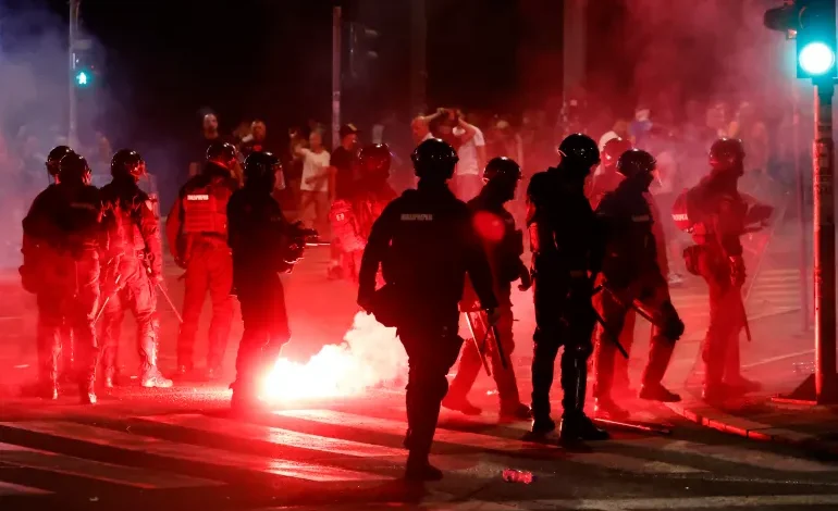 Serbia’s Antigovernment Revolt Escalates as Protesters Storm Party Offices
