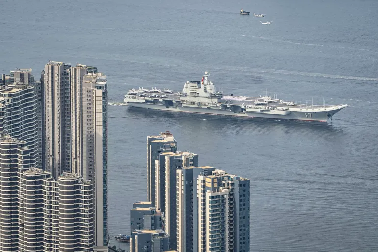 China Flexes Naval Muscle with Dual Carrier Deployment in Pacific