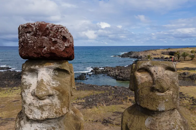 Rising Seas Put Easter Island’s Iconic Moai at Risk