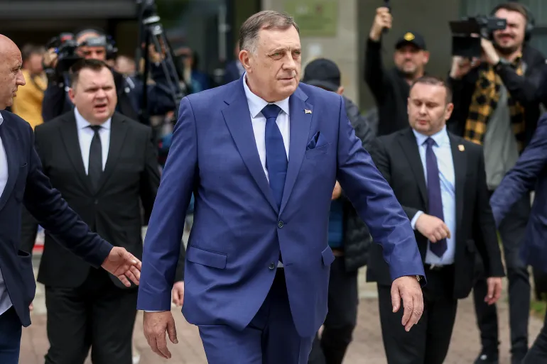 Bosnia Strips Milorad Dodik of Office After Court Upholds Jail Sentence