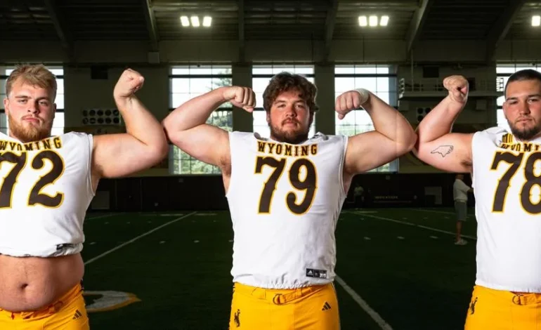 Walsh, Barnett and King Anchor Wyoming’s O-Line Rebuild