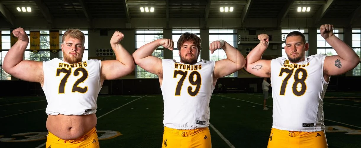 Walsh, Barnett and King Anchor Wyoming’s O-Line Rebuild