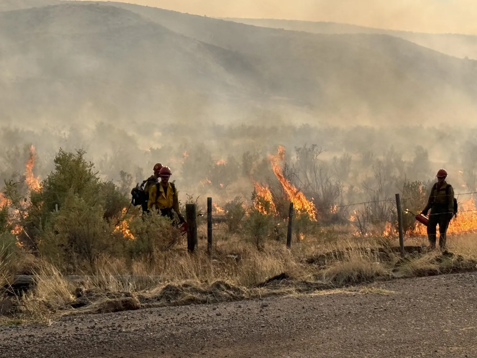 Gordon Declares Fire Emergency as Red Canyon Blaze Tops 100,000 Acres