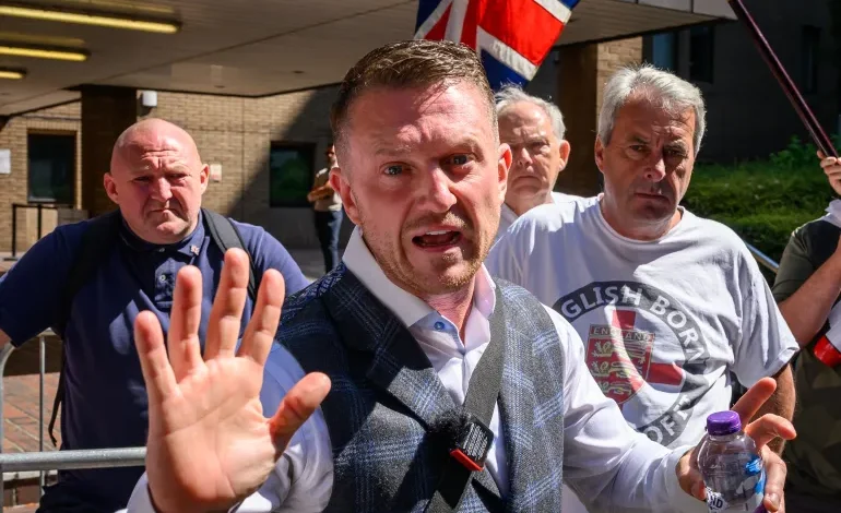 UK Far-Right Figure Tommy Robinson Arrested Over Assault at London Station