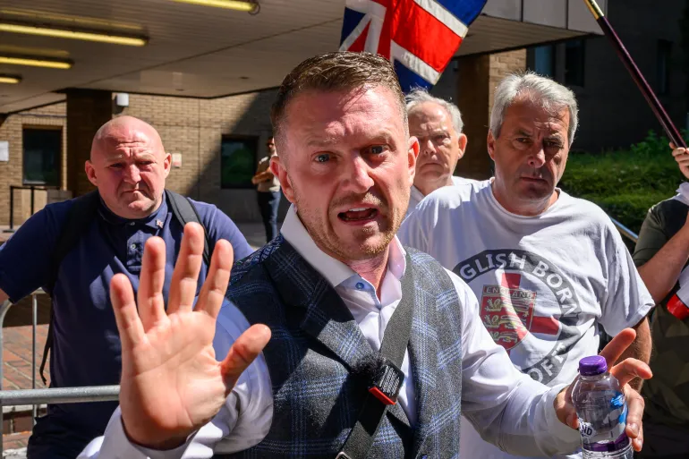 UK Far-Right Figure Tommy Robinson Arrested Over Assault at London Station