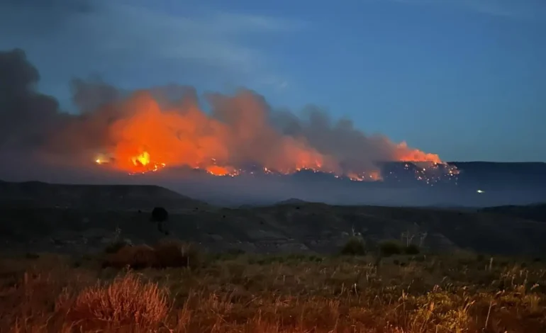Lightning Sparks Multiple Wildfires as Red Canyon Blaze Explodes in Wyoming’s Bighorn Basin
