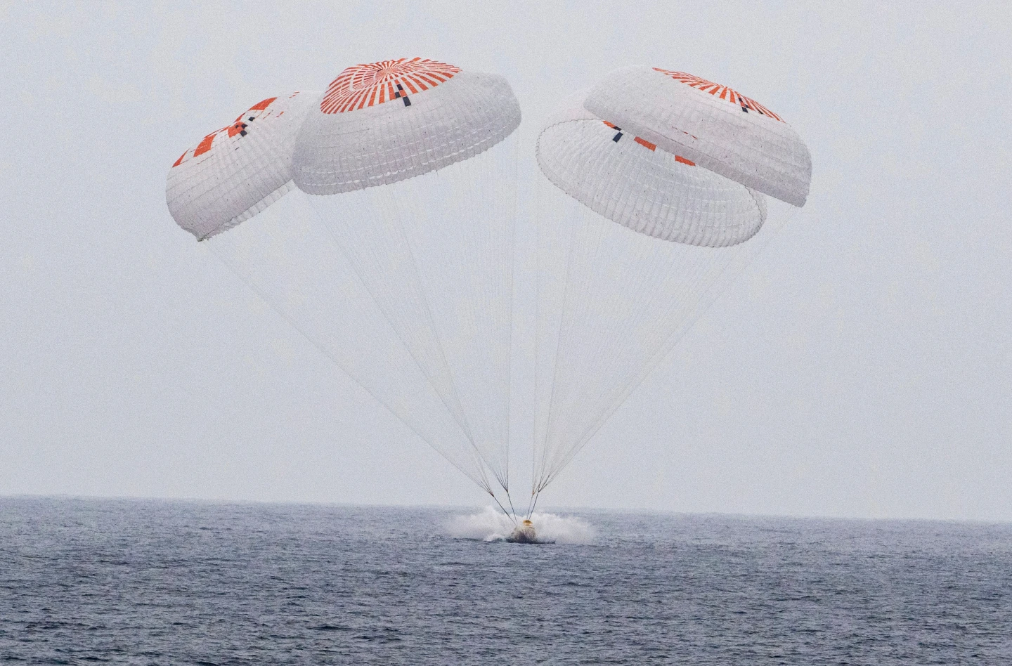 Four Astronauts Return to Earth After Five-Month ISS Mission