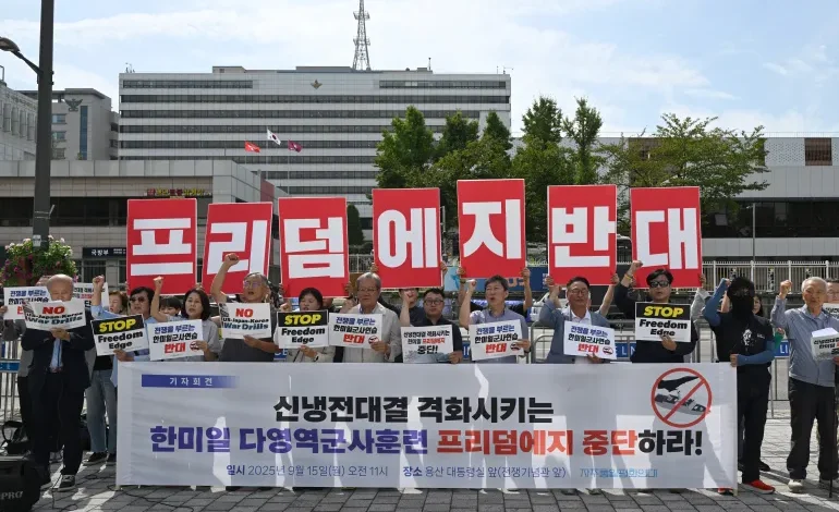 US, South Korea, Japan Kick Off ‘Freedom Edge’ Drills as North Korea Warns of Consequences