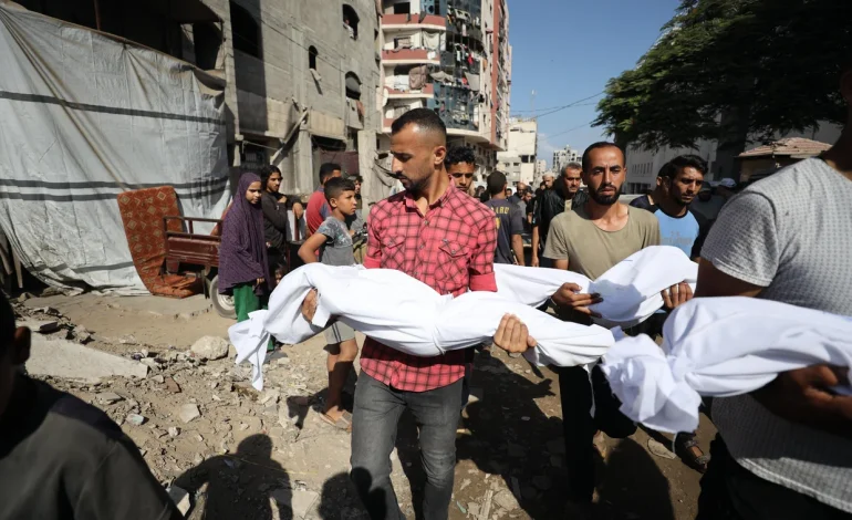 Children Killed in Israeli Strike While Fetching Water in Gaza “Safe Zone”