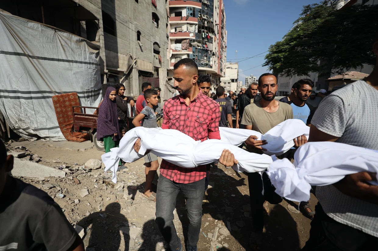 Children Killed in Israeli Strike While Fetching Water in Gaza “Safe Zone”