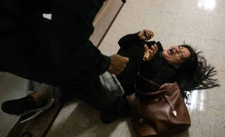 ICE agent benched after viral shove at NYC immigration court: DHS calls conduct “unacceptable”