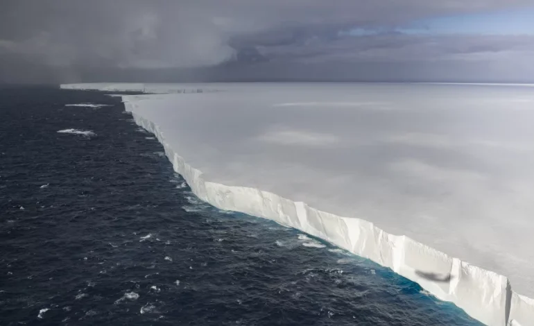 A23A, the onetime king of icebergs, is cracking up — and bowing out