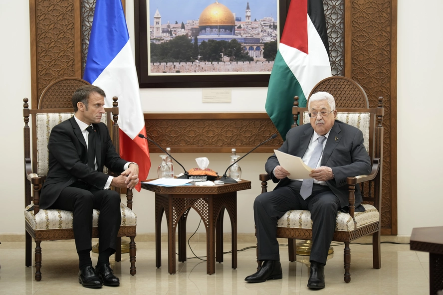 Macron’s UN Huddle Puts US on the Spot as Allies Line Up to Recognize Palestine