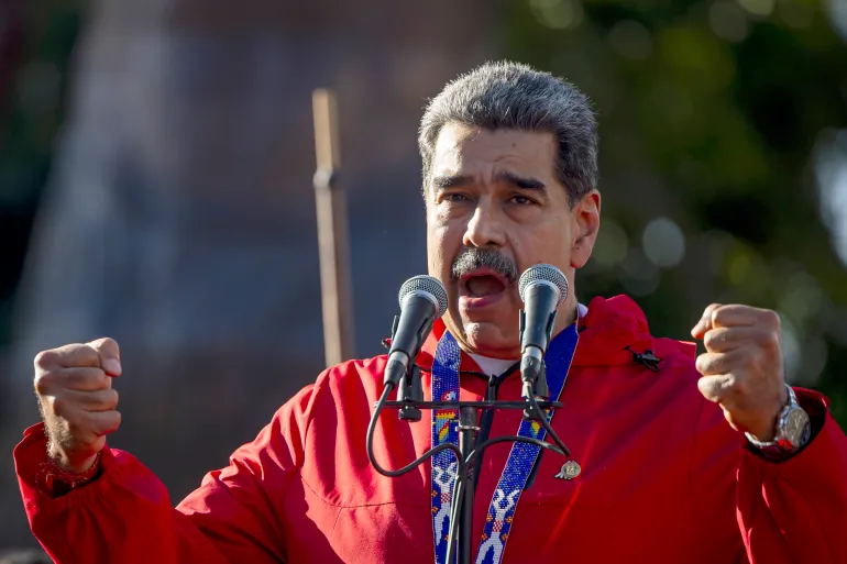 Maduro Accuses Trump of “Fabricating a War” as US Deploys World’s Largest Warship Near Venezuela