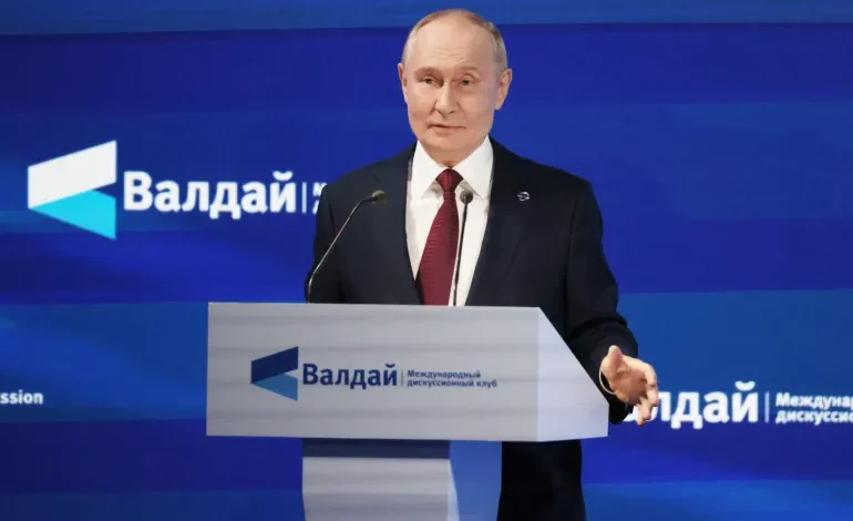 Russia’s Putin Dismisses NATO ‘Hysteria’, Promises Strong Response to Europe’s Militarisation