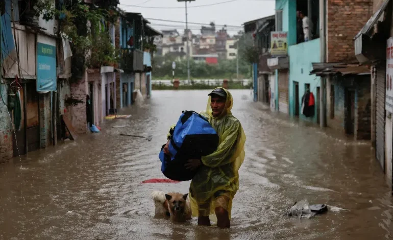 Deadly Landslides and Flash Floods Ravage Nepal, Killing 47, Paralyzing Transport Links