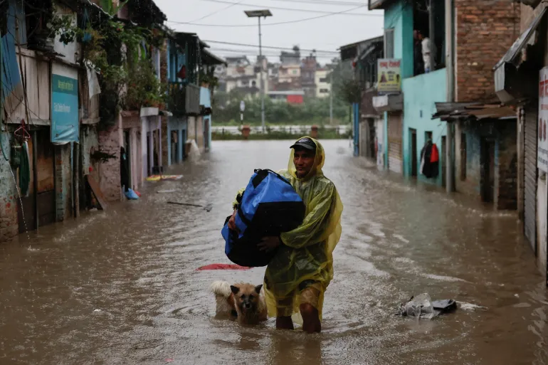 Deadly Landslides and Flash Floods Ravage Nepal, Killing 47, Paralyzing Transport Links