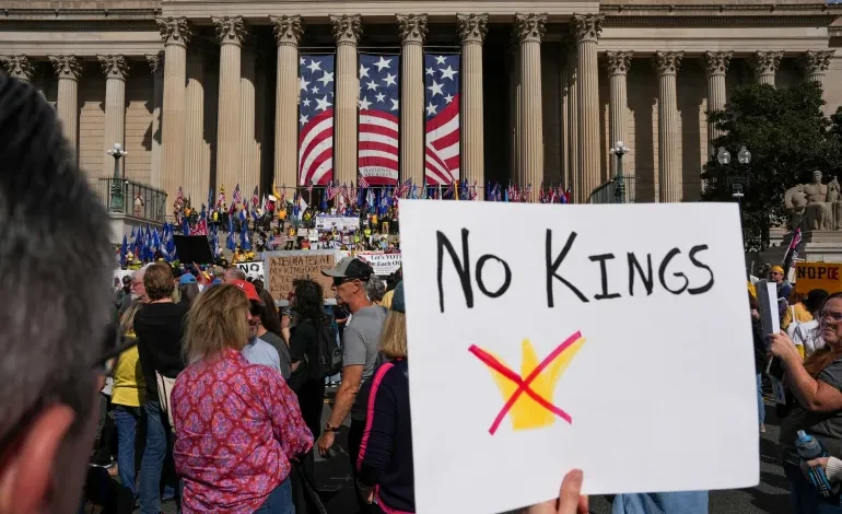 Mass ‘No Kings’ Protests Sweep US Cities as Opposition to Trump Deepens