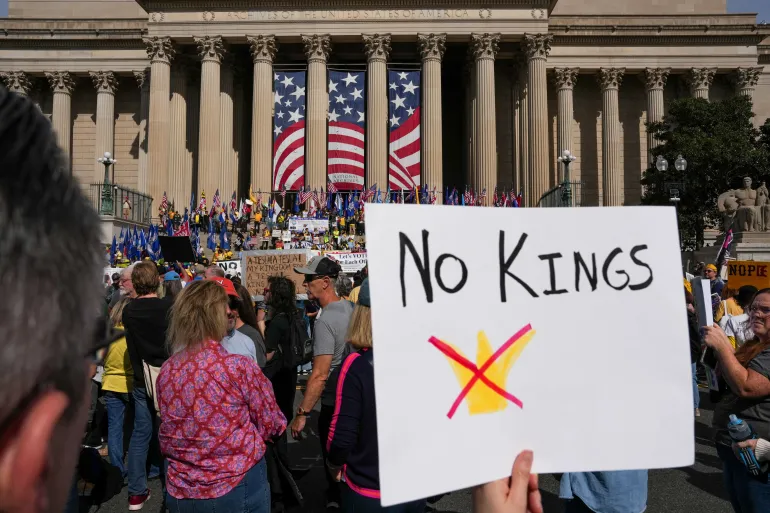Mass ‘No Kings’ Protests Sweep US Cities as Opposition to Trump Deepens