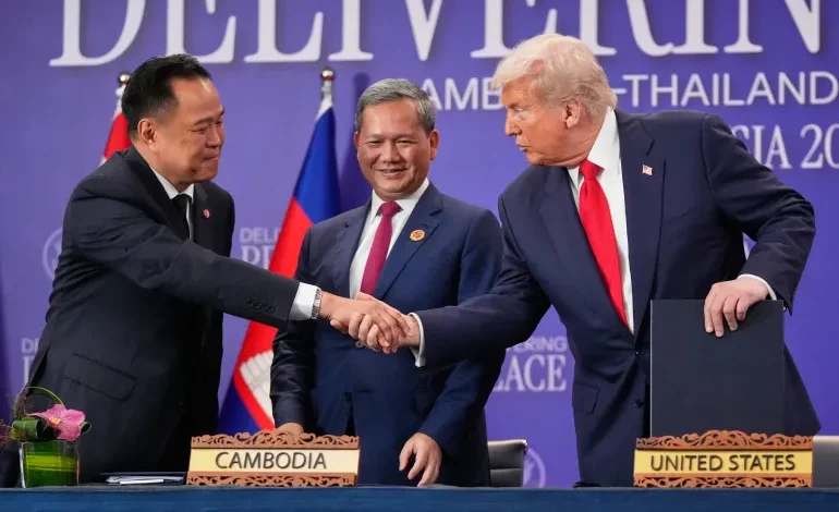 Trump Brokers Thailand–Cambodia Truce, Signs Billions in Trade Deals Across Southeast Asia
