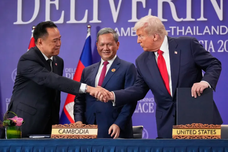 Trump Brokers Thailand–Cambodia Truce, Signs Billions in Trade Deals Across Southeast Asia