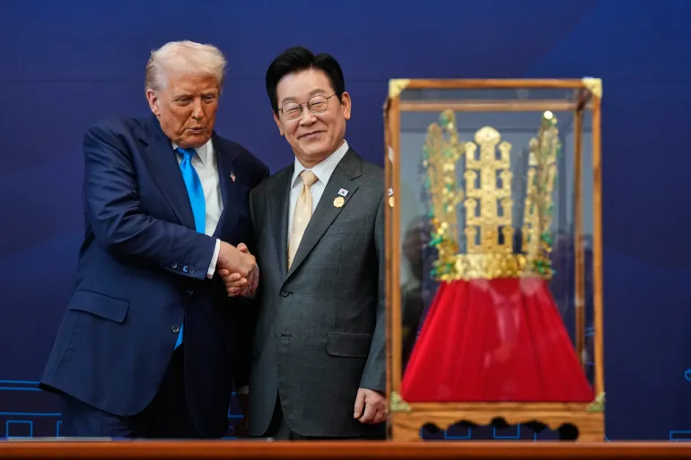 Trump’s Golden Diplomacy: South Korea Pledges $350bn Investment Framework Amid Flattery, Unfinished Details