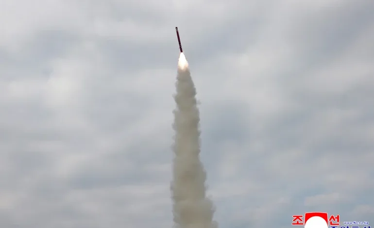 North Korea Fires Cruise Missiles as Trump Lands in South Korea