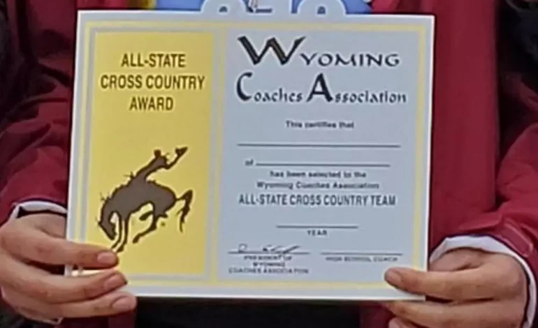 Wyoming’s All-State Cross-Country List is out — with a Four-Year Sweep for Sheridan’s Alicke