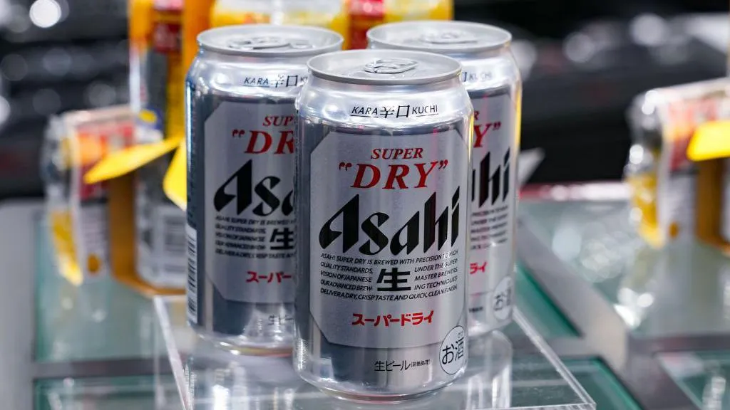 Super Dry Brewer Asahi Targets Full Recovery by February After Major Cyberattack