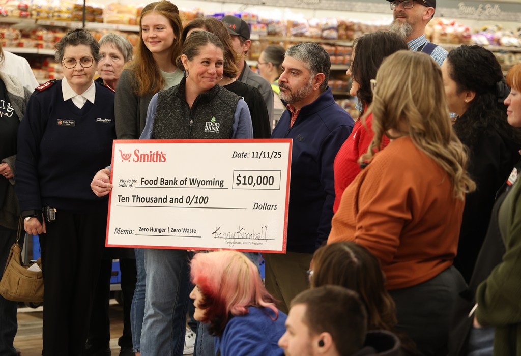 Smith’s Donates $15K To Food Bank of Wyoming As Demand For Help Grows