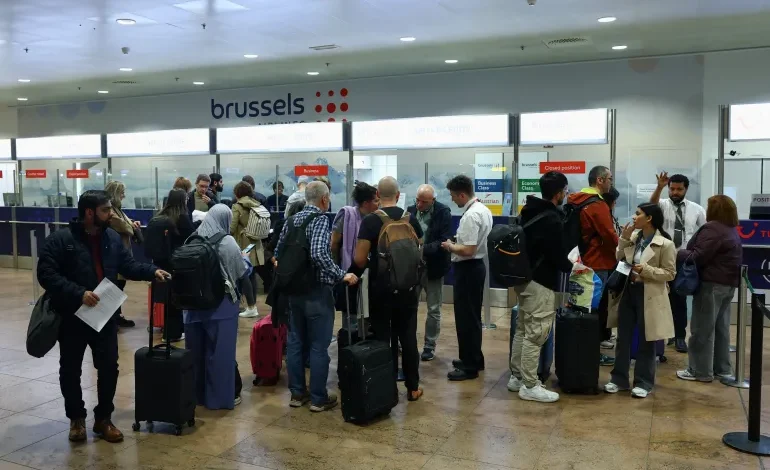 Belgium halts flights after drone sightings near Brussels and Liege airports