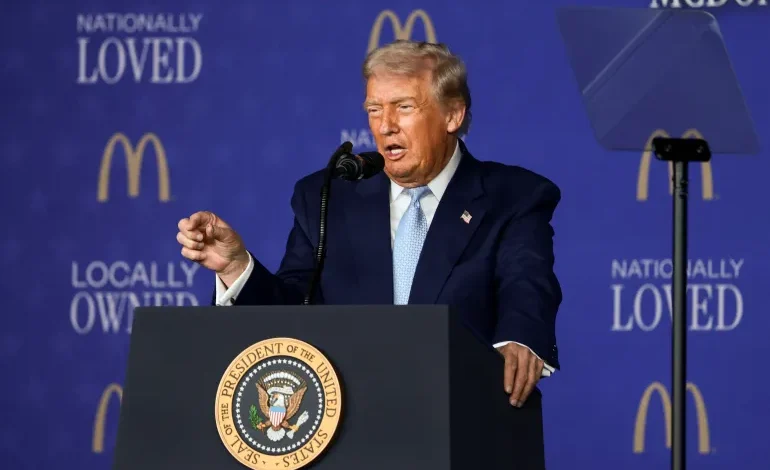 Trump Defends Economic Record as Americans Sour on Prices