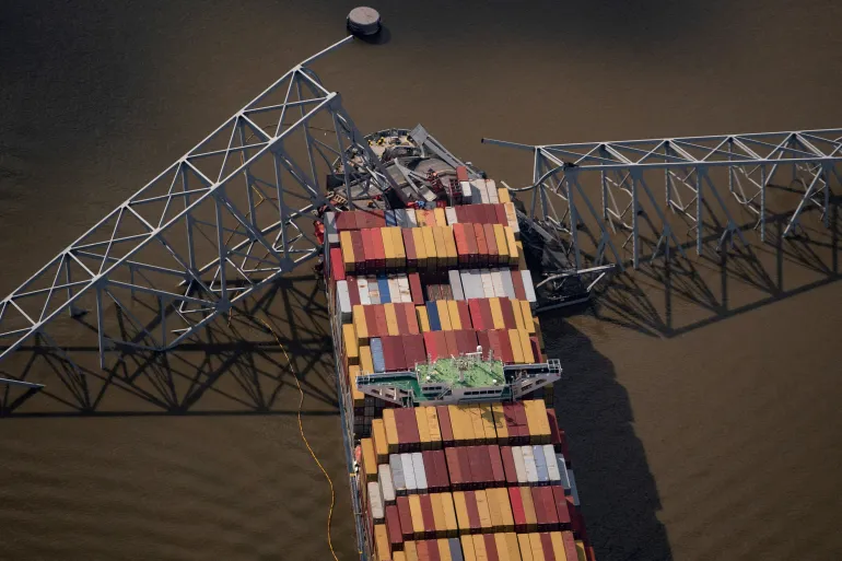 Francis Scott Key Bridge Collapse Traced to One Loose Wire on Cargo Ship, NTSB Says