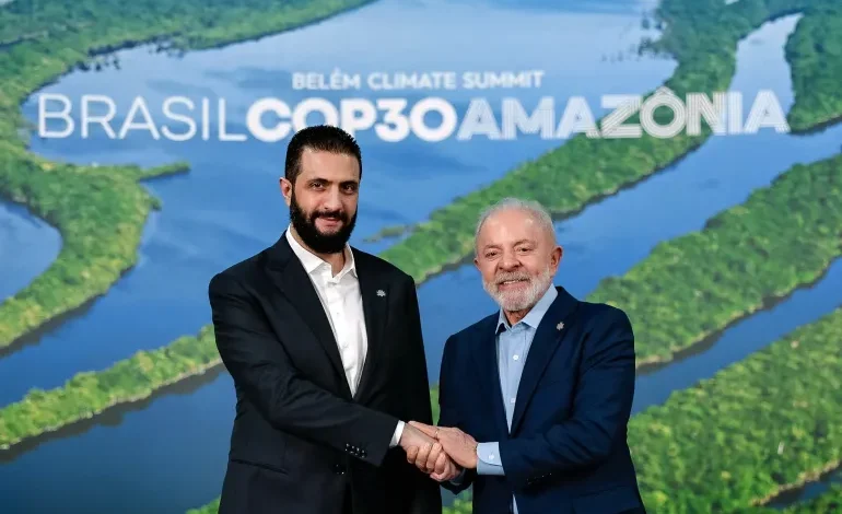 Syria’s new president pledges climate cooperation at COP30 in Brazil