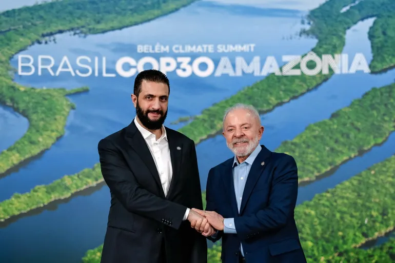 Syria’s new president pledges climate cooperation at COP30 in Brazil