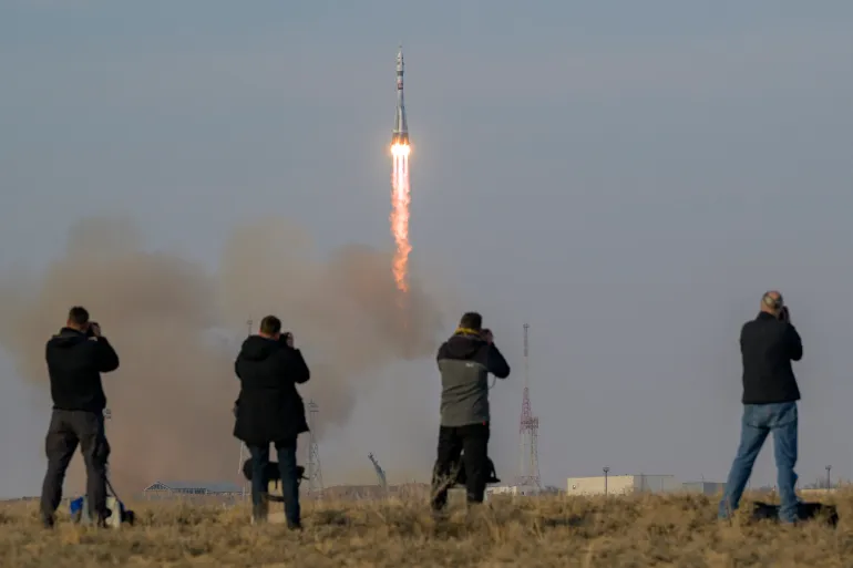 Russian Soyuz mission reaches ISS as Baikonur launchpad undergoes repairs