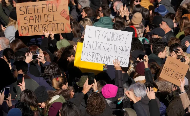 Italy criminalises femicide, sets life sentence for gender-based killings