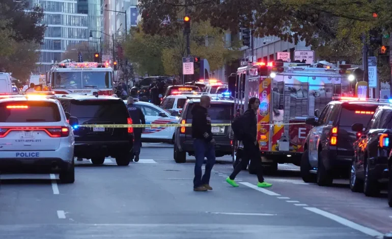 Two National Guardsmen shot near White House in “targeted” attack, suspect arrested