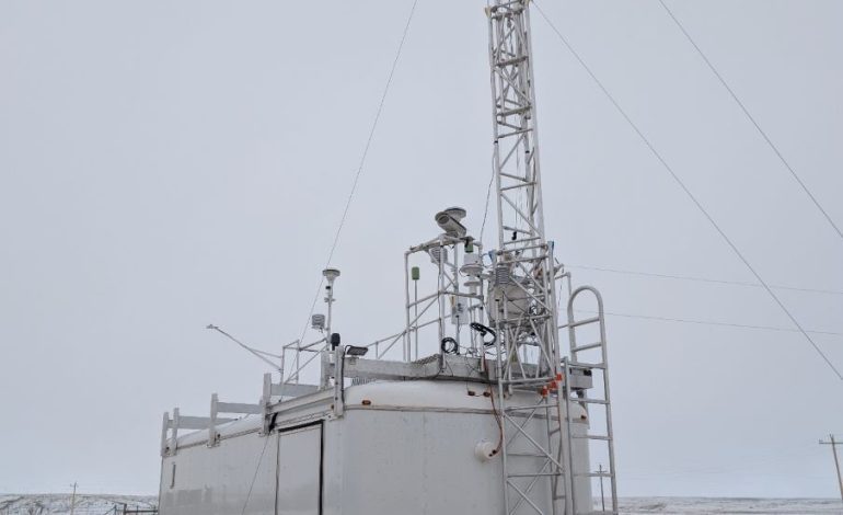 High Winds Stall Rawlins Air Monitor Setup — For Now