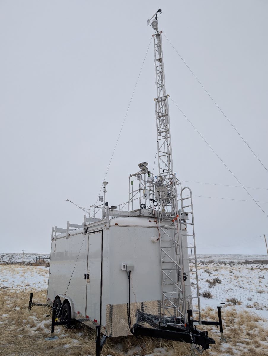 High Winds Stall Rawlins Air Monitor Setup — For Now