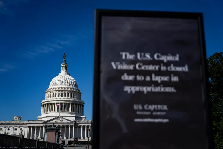 US shutdown drags on as 750,000 workers furloughed, millions lose food aid