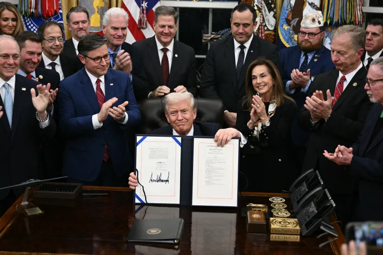 Trump signs spending bill, ending longest US government shutdown in history