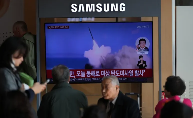 North Korea fires ballistic missile after US defense chief’s visit to Seoul