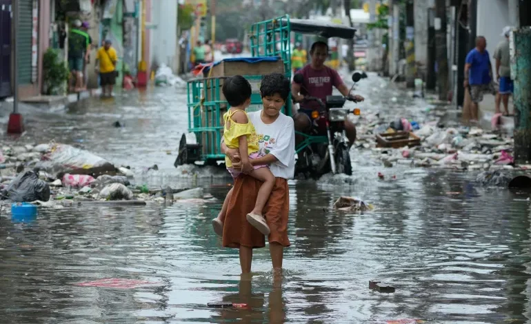 Typhoon Fung-wong leaves trail of destruction across the Philippines