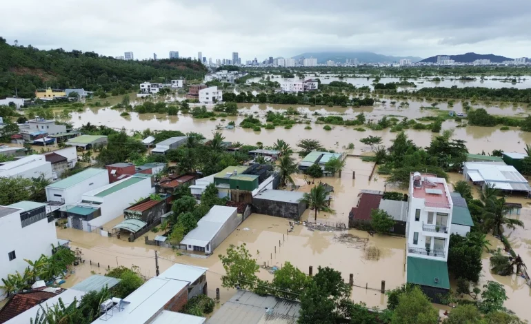 Deadly floods and landslides devastate central Southeast Asia