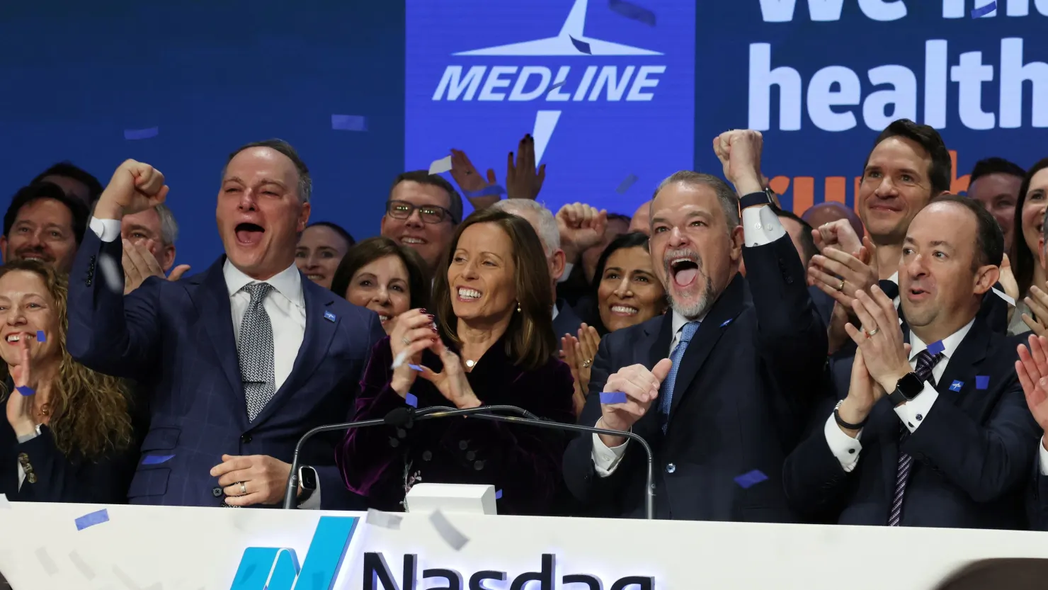 Medline Hits Nasdaq after Snagging 2025’s Biggest IPO