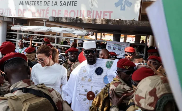 Guinea’s coup leader seals landslide win in first post-takeover vote