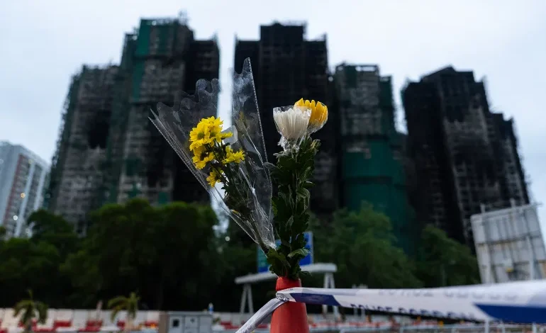 China cracks down on activists as anger grows over Hong Kong’s deadliest fire in decades