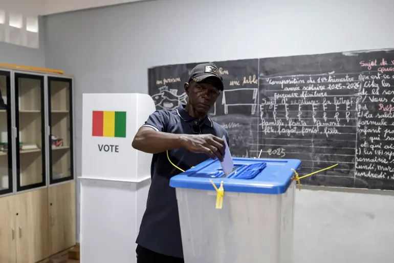 Guinea votes under military rule as coup leader Doumbouya seeks to lock in power