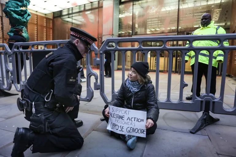 Placard, Protest — and a Terrorism Act Arrest: Greta Thunberg Detained in London